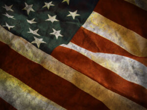 rustic flag